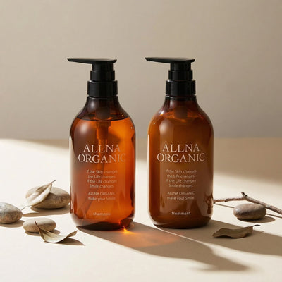 Allna Organic Shampoo & Treatment Set 500ml Each