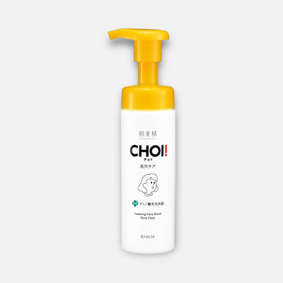 Kracie Hadabisei Choi Foaming Face Wash Pore Clear 160ml