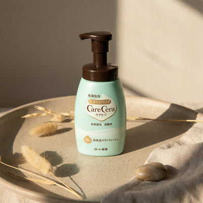 CareCera Foaming High Moisturizing Body Wash 450ml