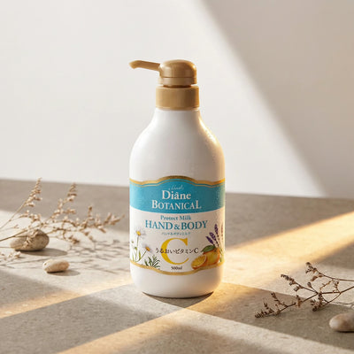 Diane Botanical Vitamin C Hand & Body Protect Milk 500ml