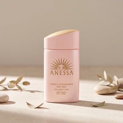 Anessa Perfect UV Sunscreen Skincare Mild Milk For Sensitive Skin SPF 50+ PA++++ 60ml
