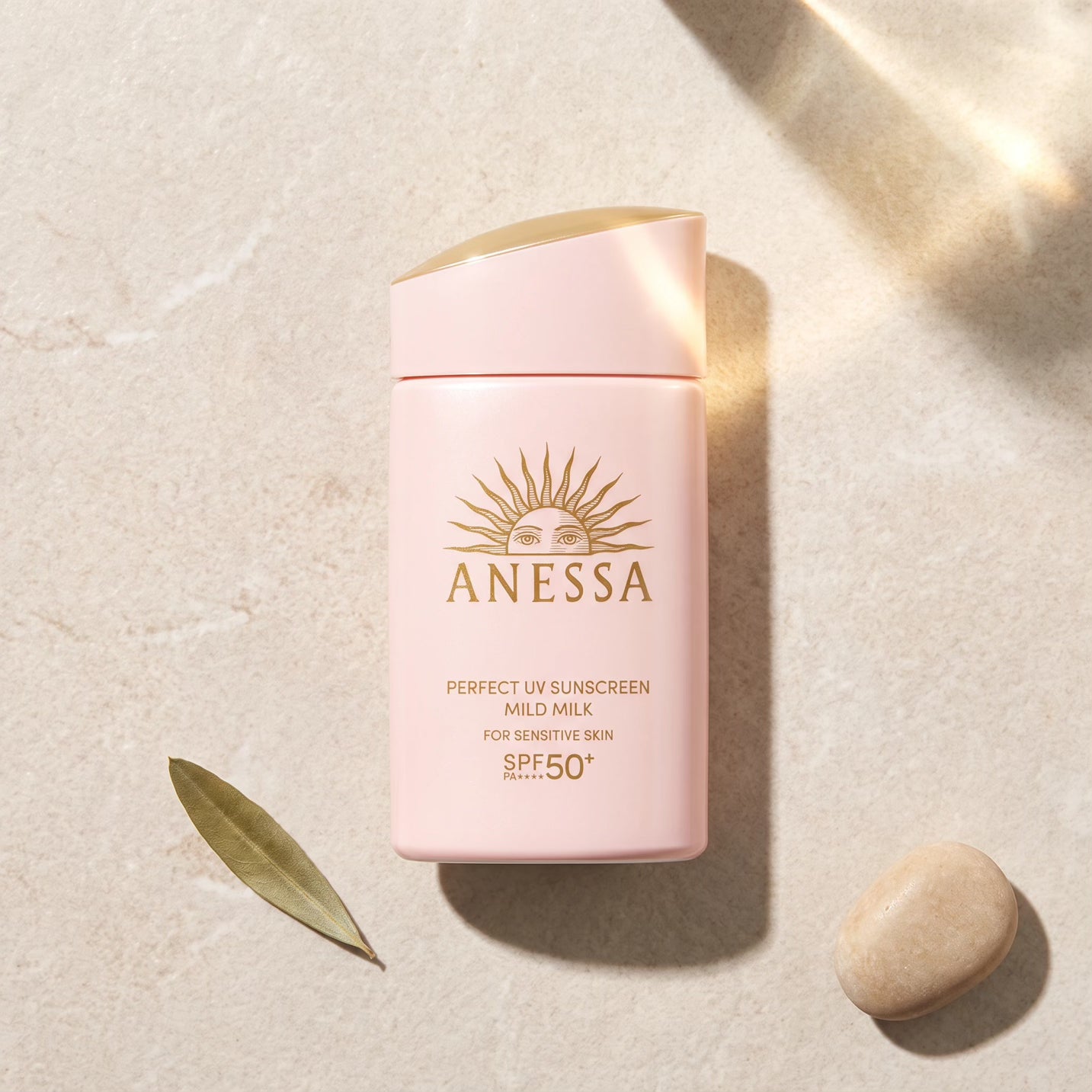 Anessa Perfect UV Sunscreen Skincare Mild Milk For Sensitive Skin SPF 50+ PA++++ 60ml