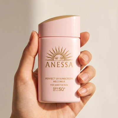 Anessa Perfect UV Sunscreen Skincare Mild Milk For Sensitive Skin SPF 50+ PA++++ 60ml