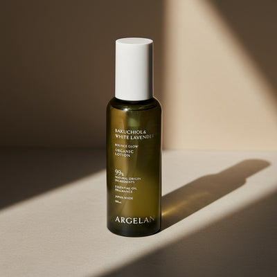 Argelan Bounce Glow Organic Lotion Enrich Bakuchiol & White Lavender 160ml