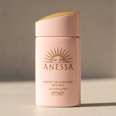 Anessa Perfect UV Sunscreen Skincare Mild Milk For Sensitive Skin SPF 50+ PA++++ 60ml