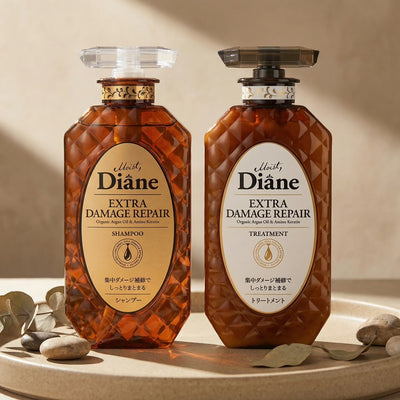 Diane Extra Damage Repair Shampoo & Treatment Set 450ml Each – Buy