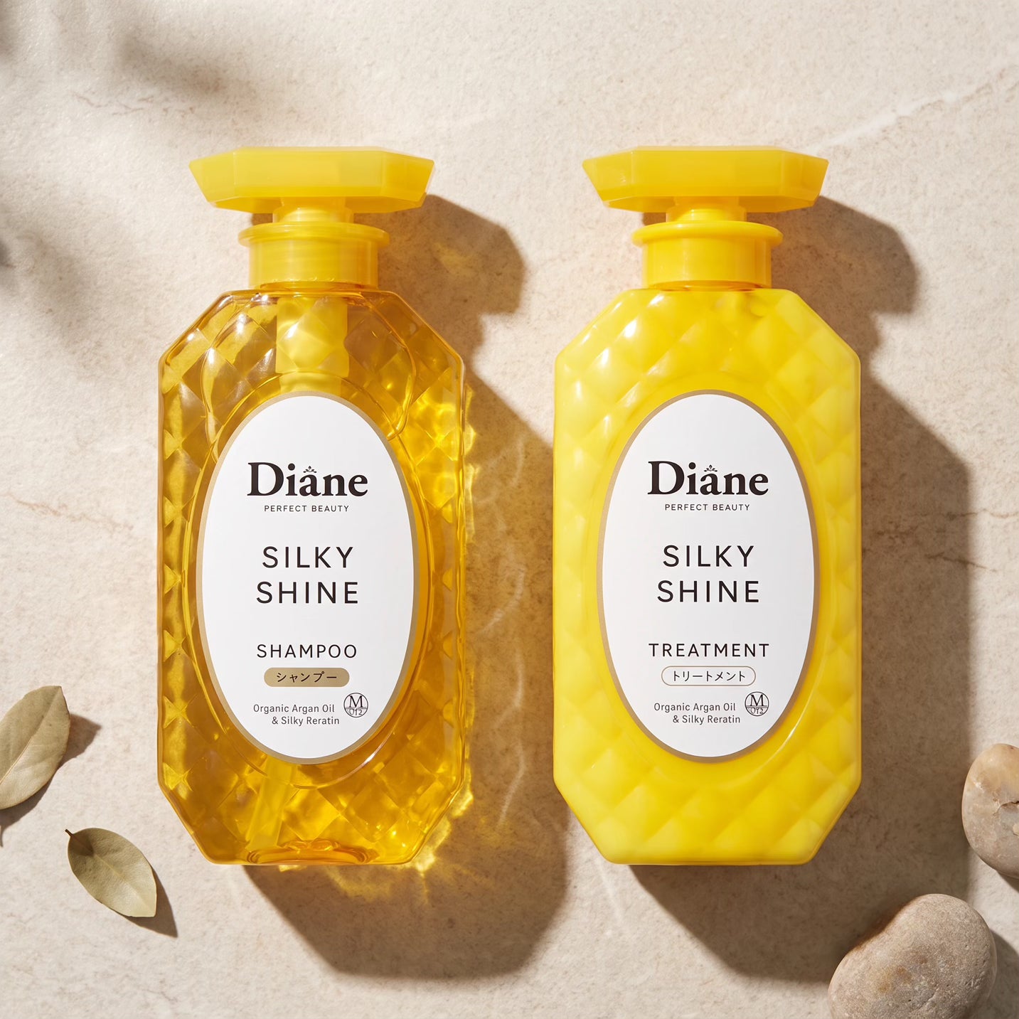 Diane Silky Shine Shampoo & Treatment Set 450ml Each