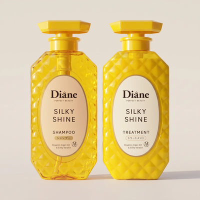 Diane Silky Shine Shampoo & Treatment Set 450ml Each