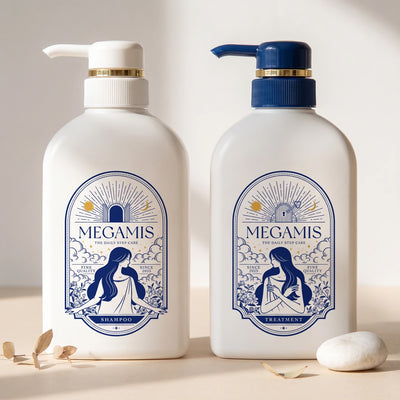 LION Megamis Shampoo & Treatment Set (440ml Each)