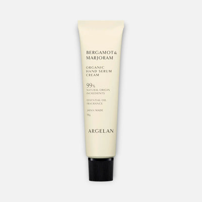 Argelan Organic Hand Serum Cream Bergamot & Marjoram 50g