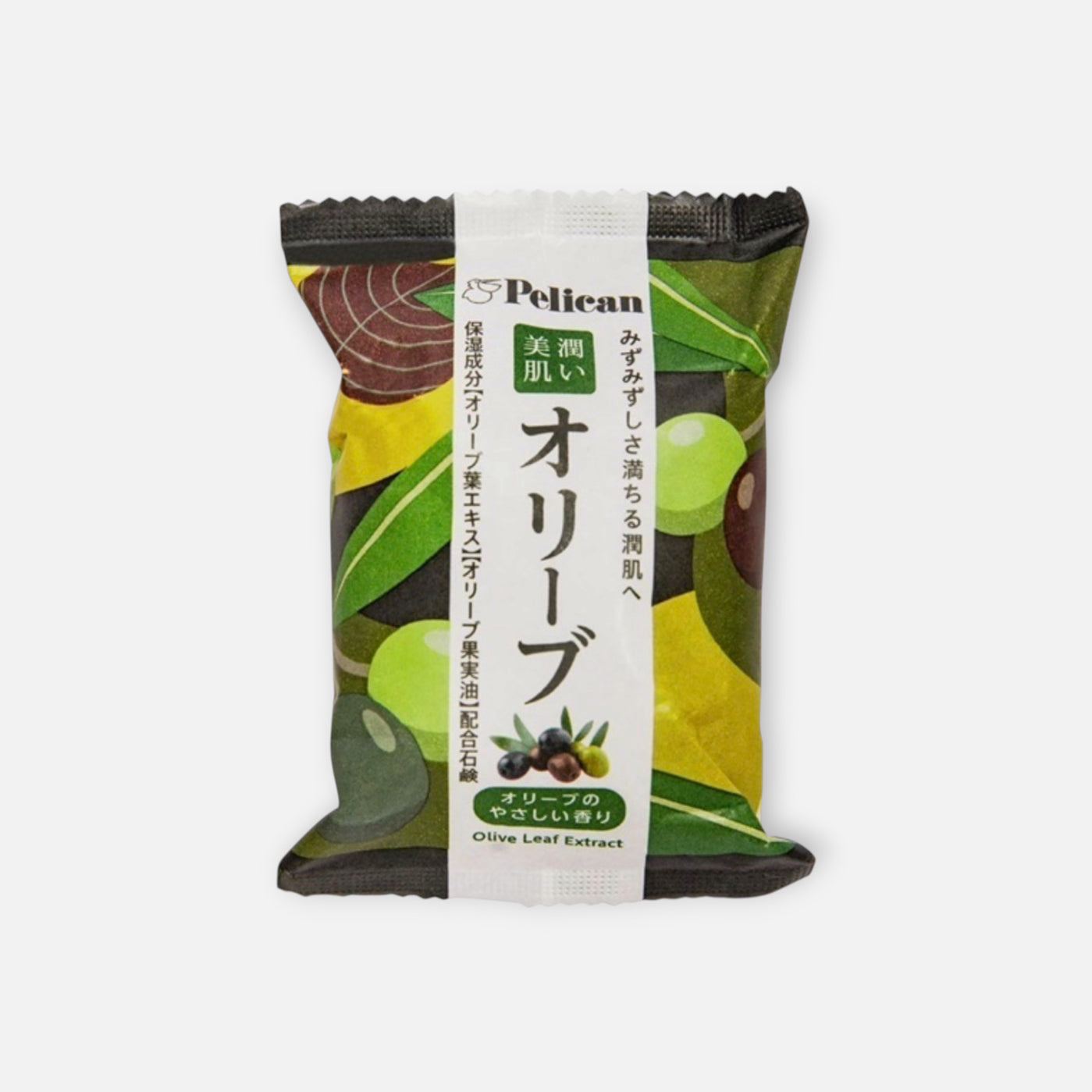 Pelican Soap Olive Leaf Extract Soap Bar 80g