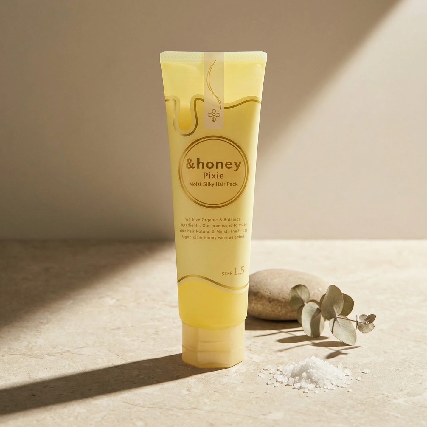 & Honey Pixie Moist Silky Hair Mask 130g