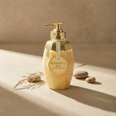 & Honey Pixie Moist Silky Shampoo & Treatment Set 440ml Each