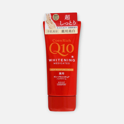 Kose Coenrich Q10 Whitening Deep Moist Medicated Hand Cream 80g