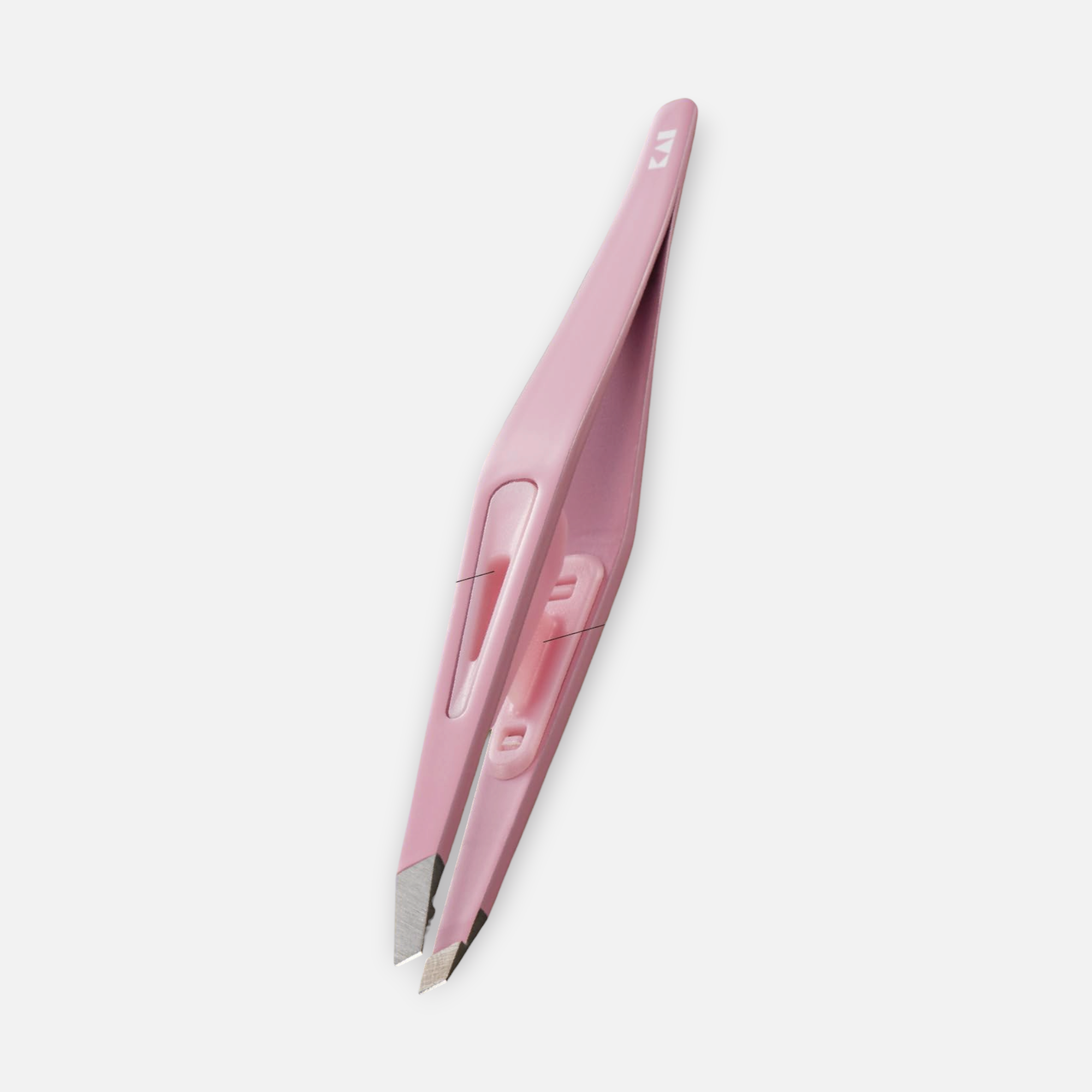 KAI Precision Slant Tip Tweezers (Pink)