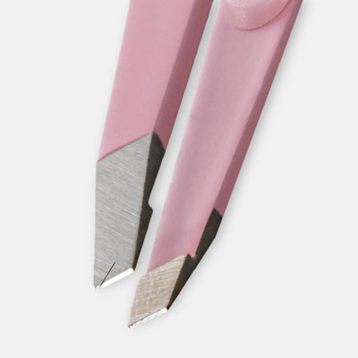 KAI Precision Slant Tip Tweezers (Pink)