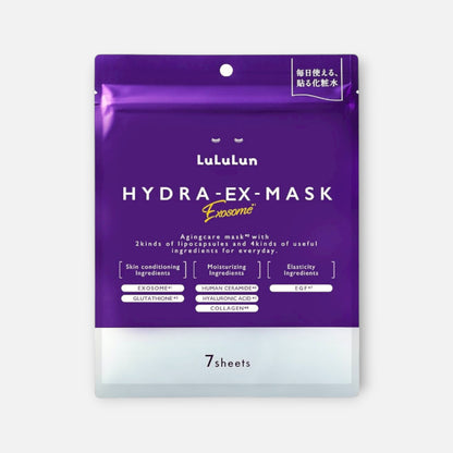 Lululun Hydra EX Mask Exosome (7/28 Sheets)