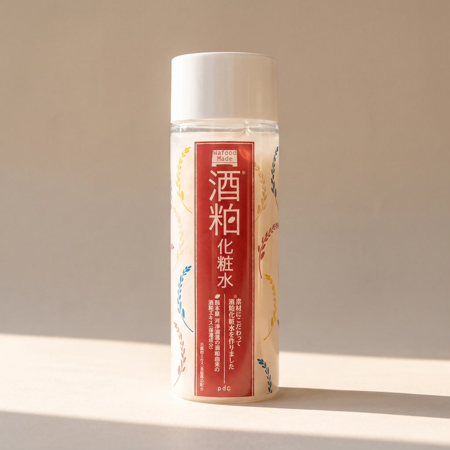 pdc Wafood Made Sake Lees Double Layer Lotion 190ml