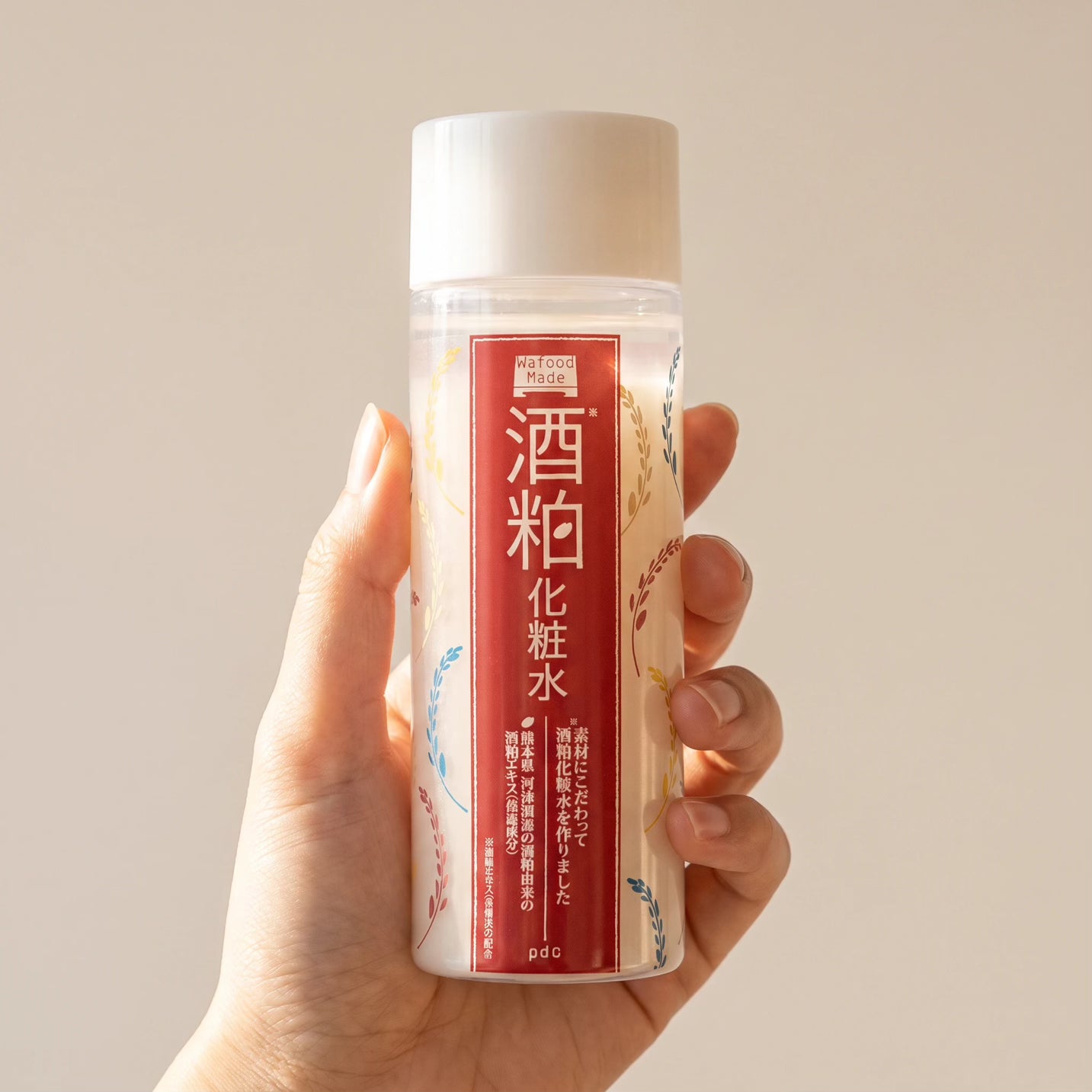 pdc Wafood Made Sake Lees Double Layer Lotion 190ml