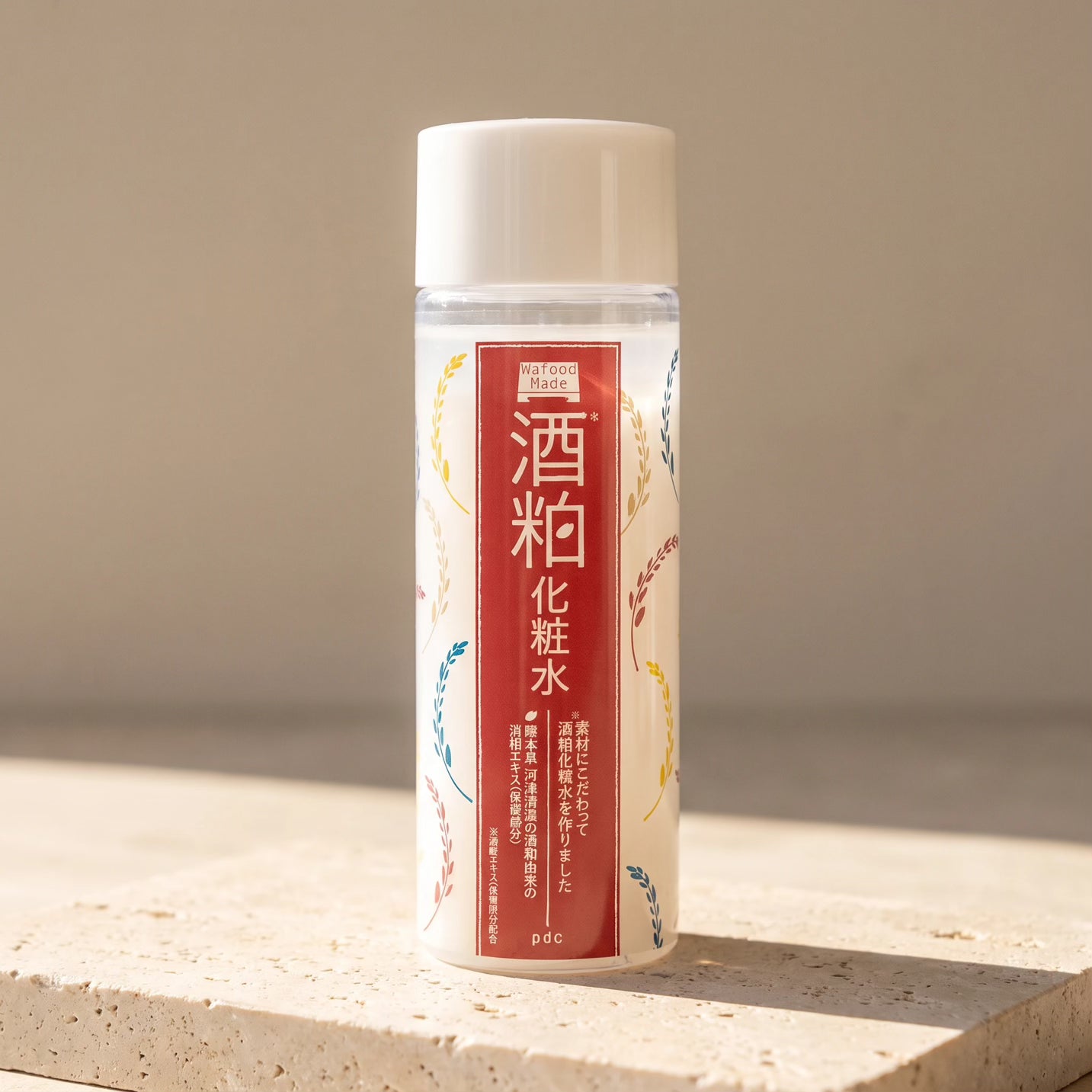 pdc Wafood Made Sake Lees Double Layer Lotion 190ml