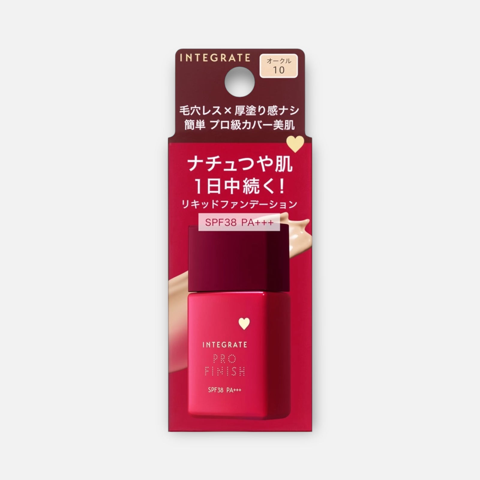 Shiseido Integrate Pro Finish Liquid Foundation SPF38 PA+++ 30ml (Various Shades)