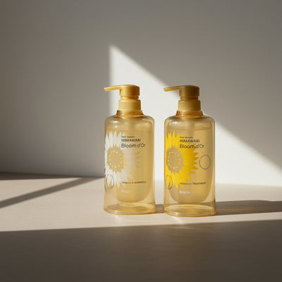 Kracie Himawari Bloom D'Or Shampoo & Conditioner Set (390ml Each)