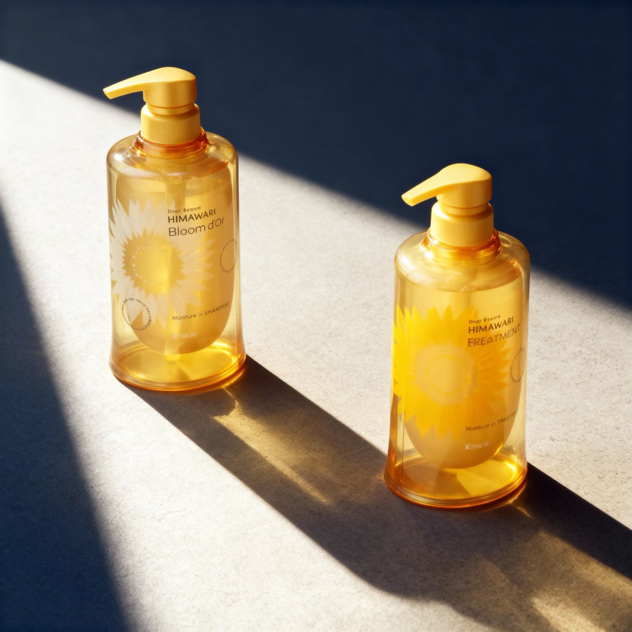 Himawari Bloom D'Or Shampoo & Conditioner Set (390ml Each)