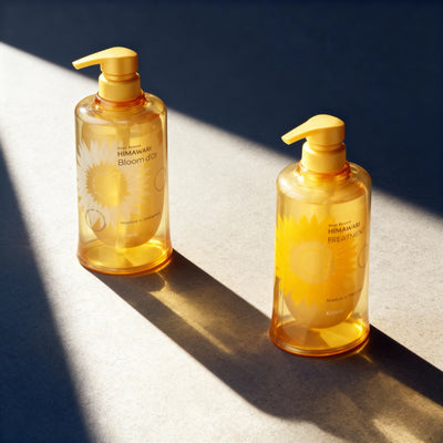 Kracie Himawari Bloom D'Or Shampoo & Conditioner Set (390ml Each)