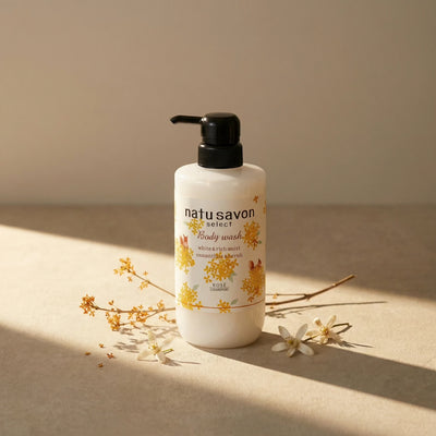Kose Softymo Natu Savon Body Wash Osmanthus & Neroli 480ml