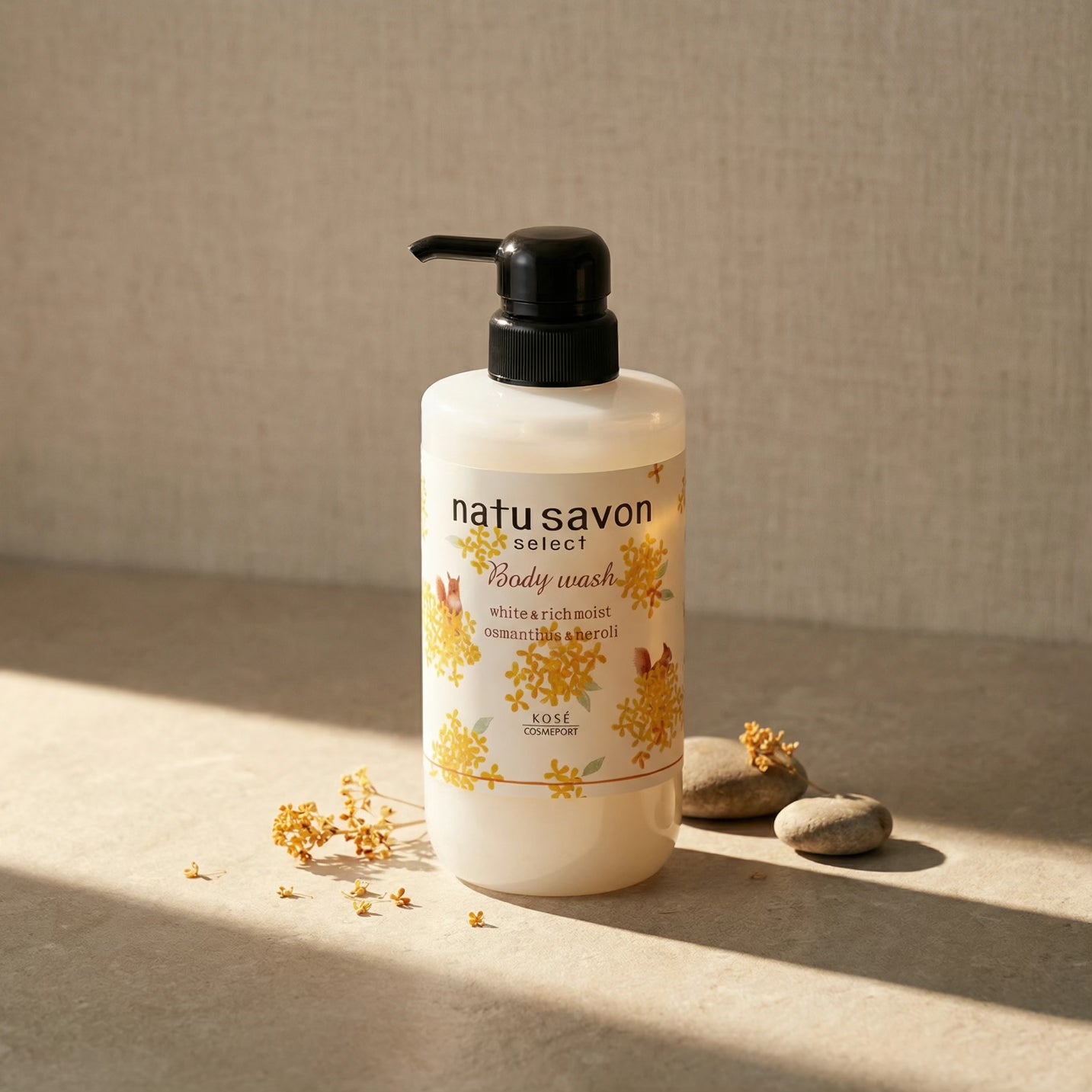 Kose Softymo Natu Savon Body Wash Osmanthus & Neroli 480ml