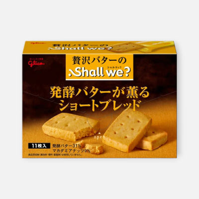 Glico Shall we? Butter Shortbread (11 Pieces)