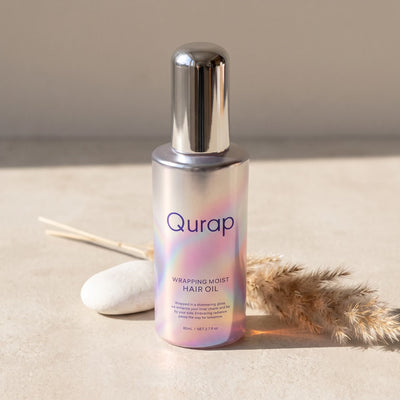 Qurap Wrapping Moist Hair Oil 80mL