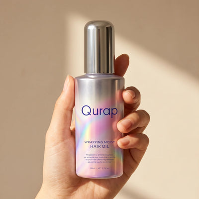 Qurap Wrapping Moist Hair Oil 80mL