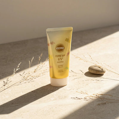 Kose SunCut Tone Up UV Lemon Yellow SPF 50+ PA++++ 80g