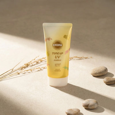 Kose SunCut Tone Up UV Lemon Yellow SPF 50+ PA++++ 80g