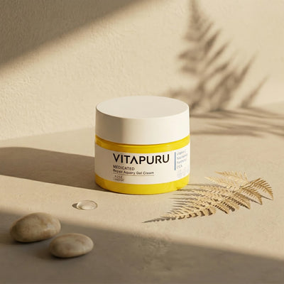 Kose Vitapuru Medicated Repair Aquary Gel Cream 90g