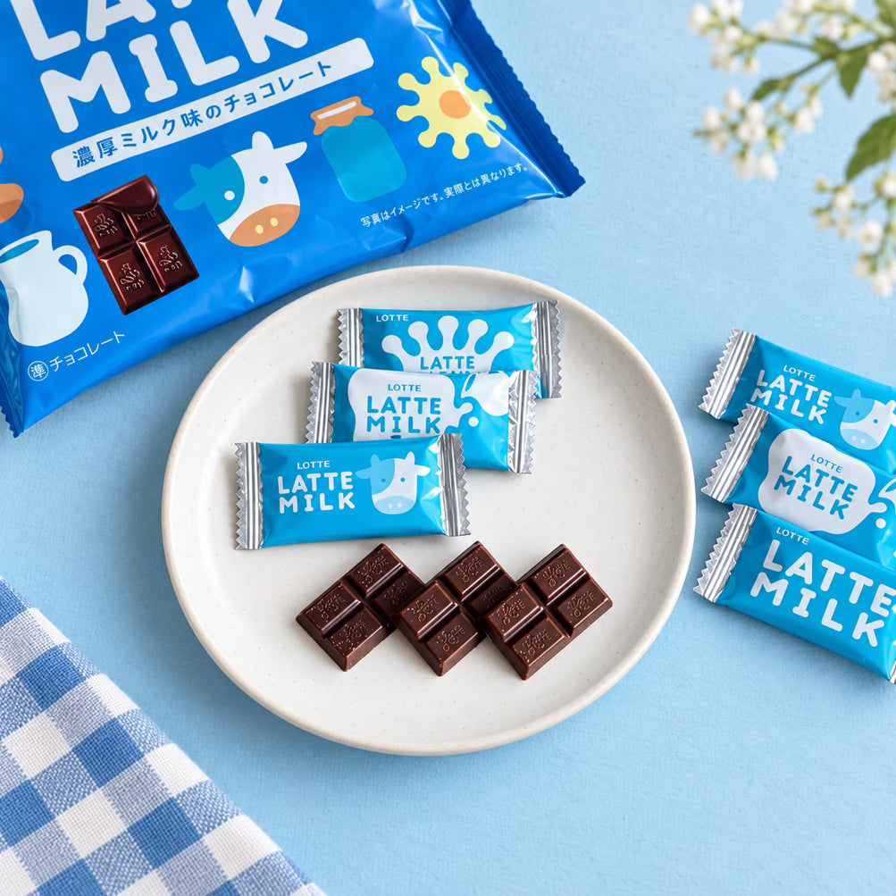 Lotte Latte Milk Chocolate 135g