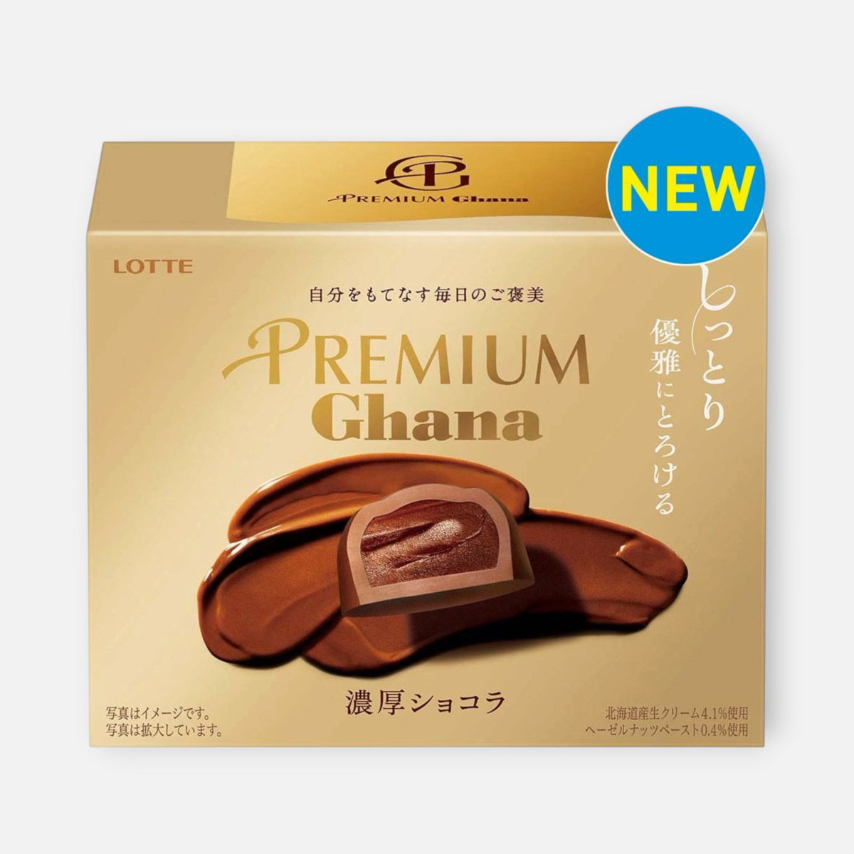 Lotte Premium Ghana Rich Chocolat 60g