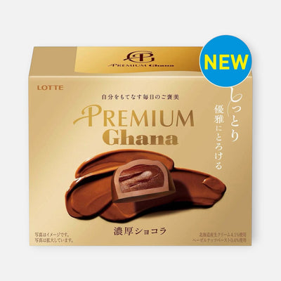 Lotte Premium Ghana Rich Chocolat 60g