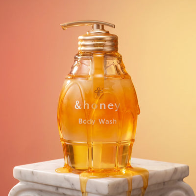 & Honey Deep Moist Gel Body Wash 500ml / Refill 440ml