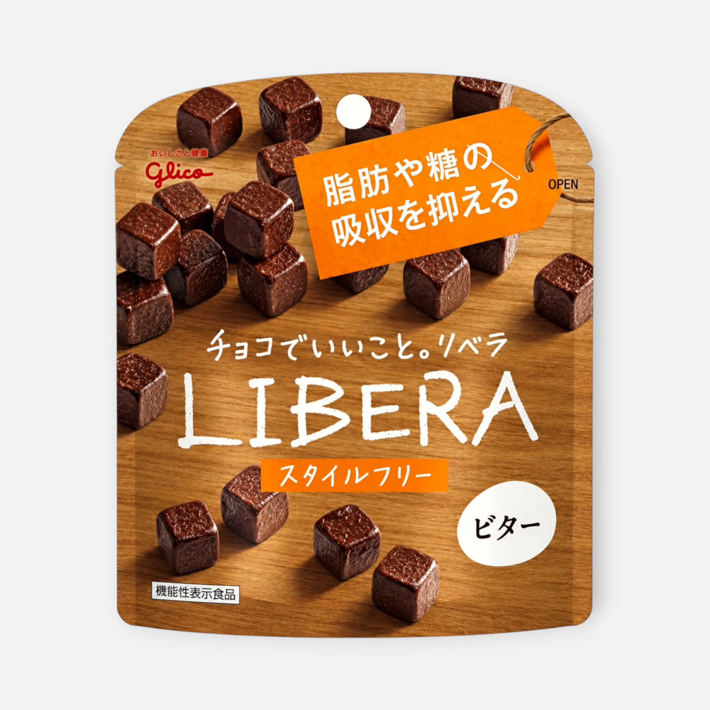 Glico LIBERA Bitter Chocolate 50g