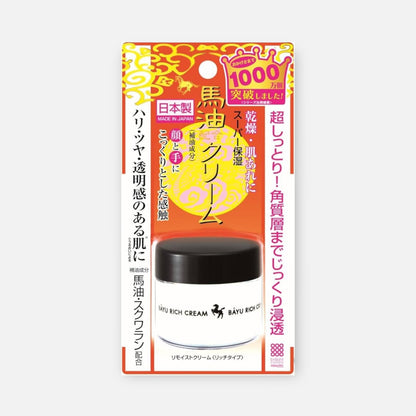 Meishoku Horse Oil Bayu Rich Cream 30g