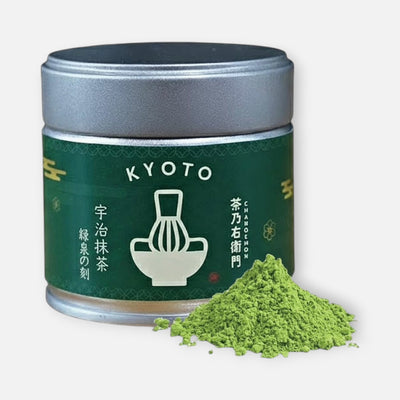 Chanoemon Cerimonial Grade Premium Kyoto Uji Matcha (Ryokusen No Toki) 30g