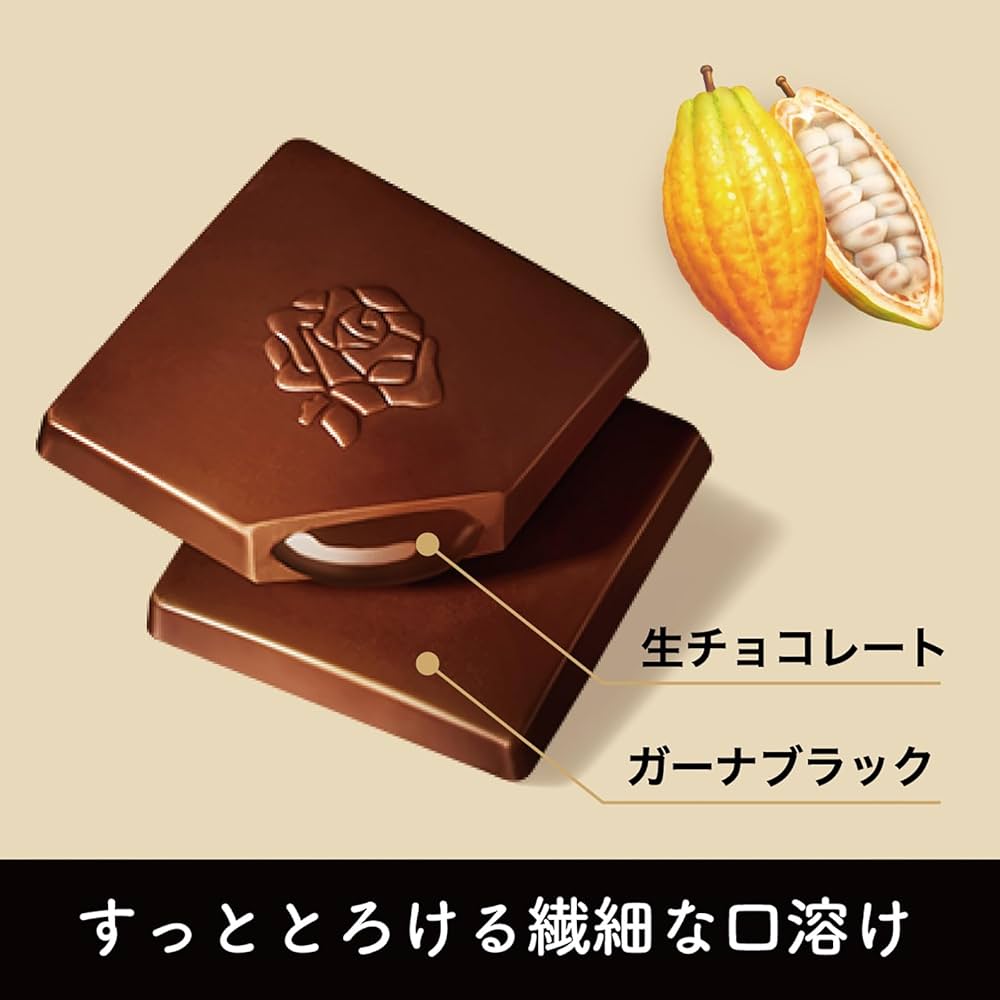 Lotte Premium Ghana Rich Pure Dark Chocolate (12 units)