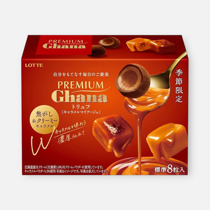 Lotte Premium Ghana Truffle Caramel Mariage 49g