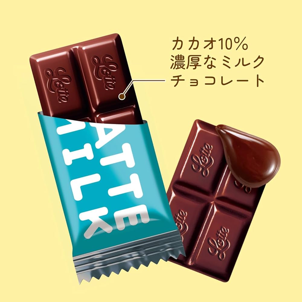 Lotte Latte Milk Chocolate 135g