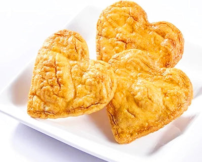 Kingodo Arigato No Kimochi Heart Shaped Rice Crackers (15 units)