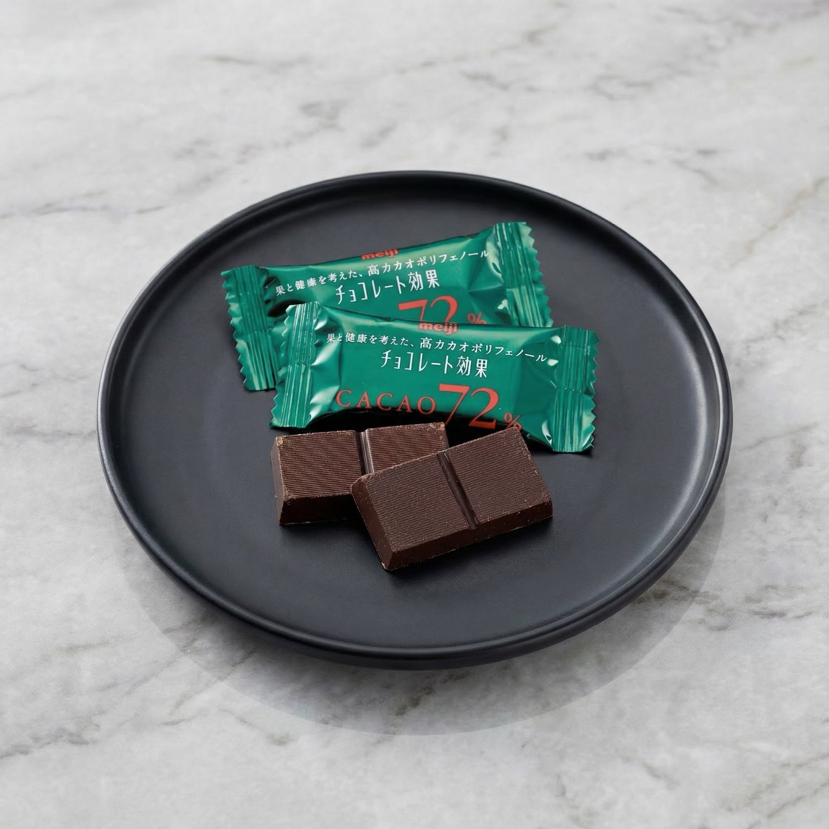 Meiji Dark Chocolate Cacao 72% Large Bag 225g