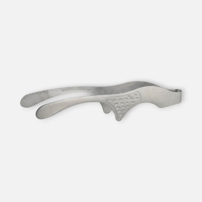 Shimomura Kihan Japanese Stainless Steel Kitchen Tongs 17cm Non-Slip Grip