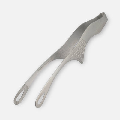 Shimomura Kihan Japanese Stainless Steel Kitchen Tongs 20cm Non-Slip Grip